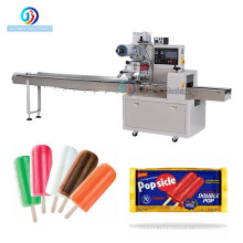automatic ice cream popsicle packing machine ice lolly pillow packing machine